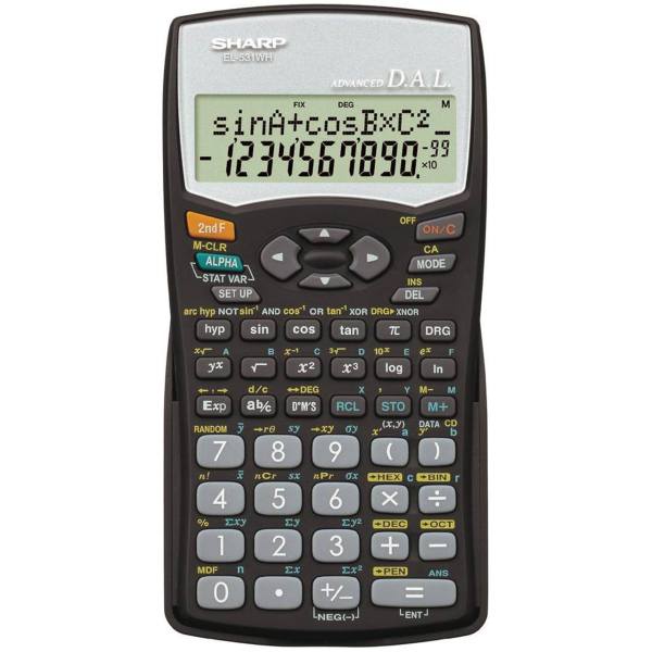 ماشین حساب مهندسی شارپ مدل EL-531WH