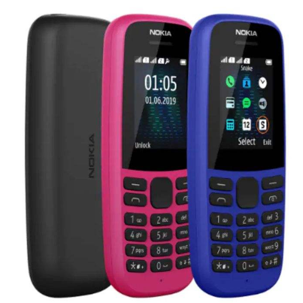 گوشی موبایل نوکیا مدل 105 - 2019 TA-1174 DS دو سیم‌ کارت