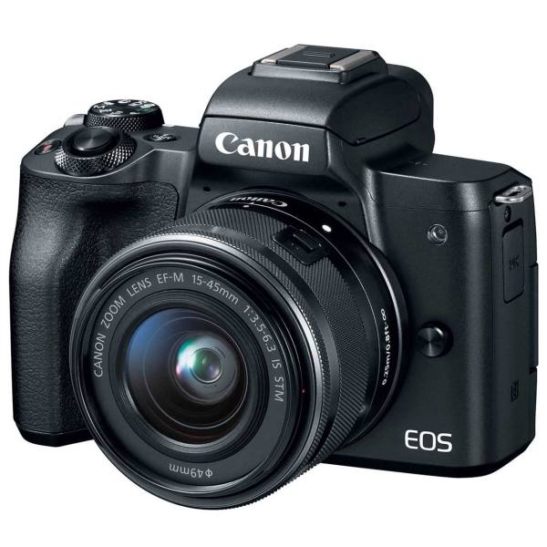 دوربین دیجیتال بدون آینه کانن مدل EOS M50 به همراه لنز 15-45 میلی متر
