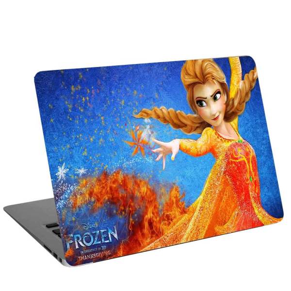 استیکر لپ تاپ دخترانه طرح frozen-15کد
