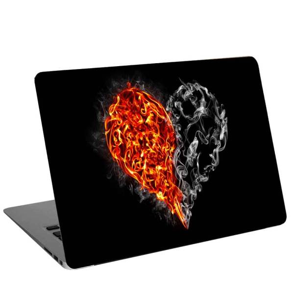استیکر طرح heart fire کد