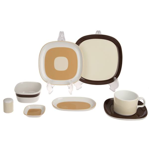 چینی زرین ایران سری هما مدل Caramel1