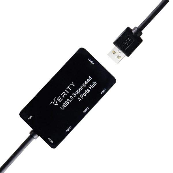هاب  چهار پورت USB 3.0 وریتی مدل H407