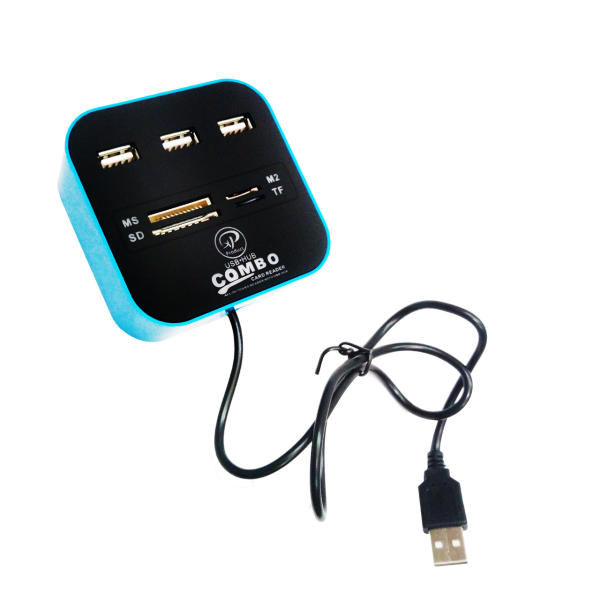 هاب 3 پورت USB و رم ریدر ایکس پی پروداکت مدل XP-HC836