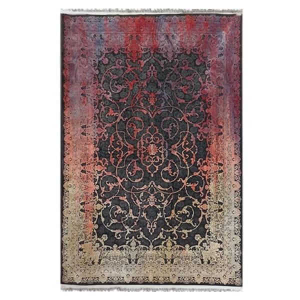 فرش ماشینی طرح وینتیج کد L3