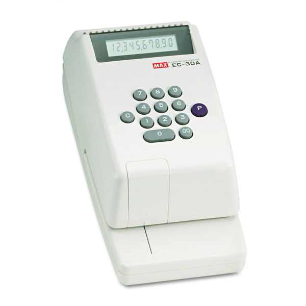 دستگاه پرفراژ چک مکس ژاپن مدل EC-30A
