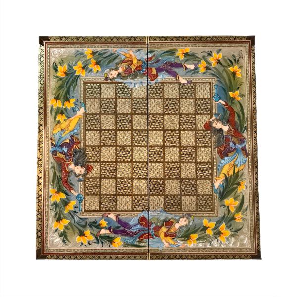 شطرنج مدل خاتم تذهیب کوروش M کد 01