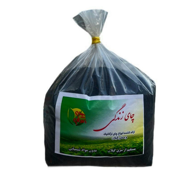 چای سیاه قلم درشت لاهیجان زندگی - 1000 گرم1