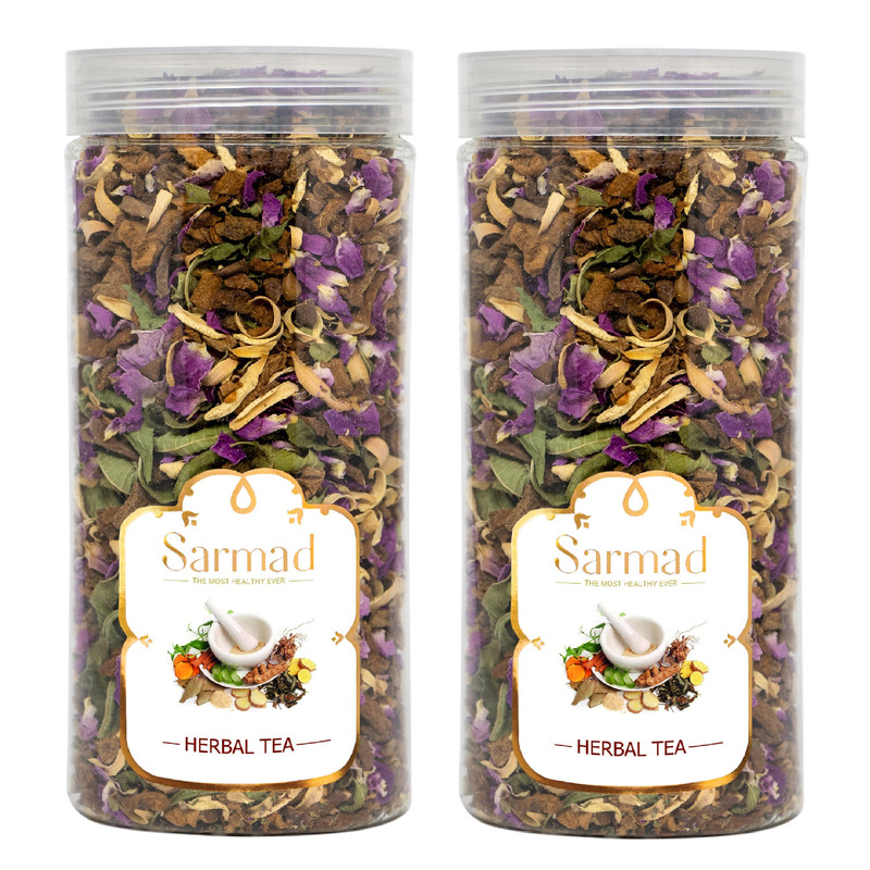 چای میوه ای ممتاز سرمد - 400 گرم بسته 2 عددی